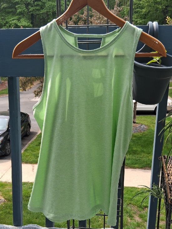 Ideology Tops - Ideaology Bright Green Work Out Top